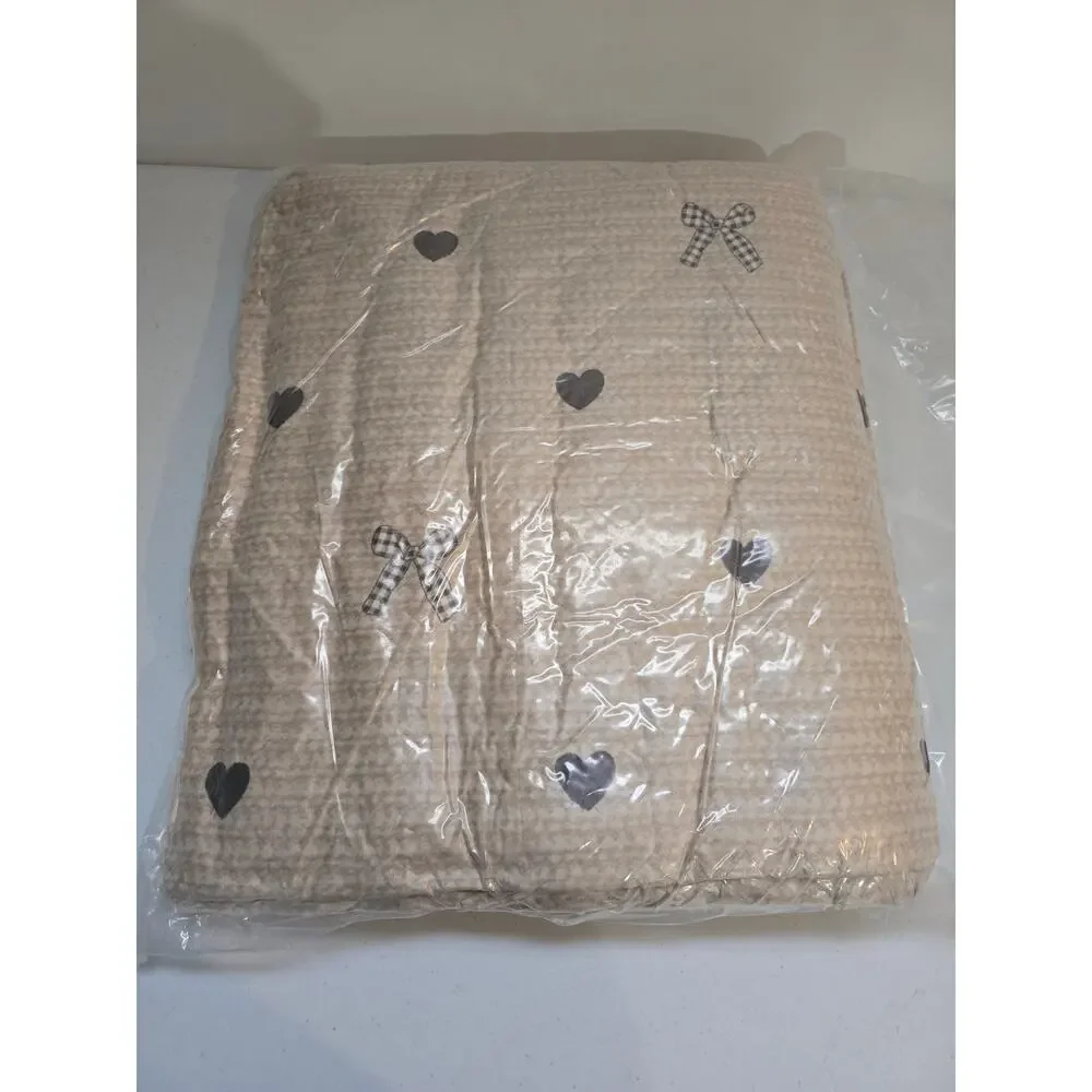 Soft Thickened Warm Milk Velvet Mattress Topper with 2 Pillow Cover King, Tan
